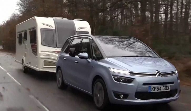 Practical Caravan's David Motton finds out what tow car potential the Citroën Grand C4 Picasso HDi 150 Exclusive+ has