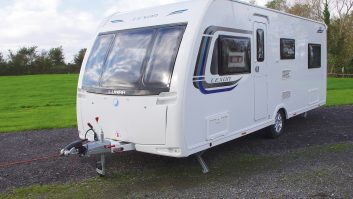 From the outside, the Lunar Lexon 590 looks like many other caravans, and is reminiscent of the Quasar and Delta ranges