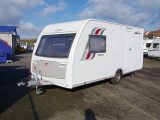 For 2015 Lunar has delivered an excellent budget caravan, and it's light enough that you could even tow the Venus 460/2 caravan with a Ford Focus TDCi