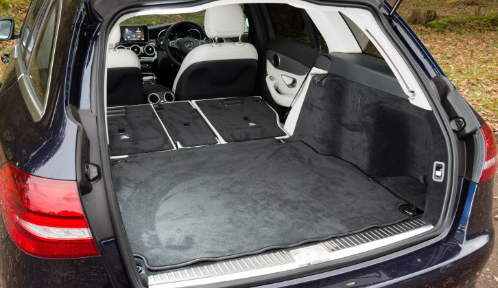 Flatten the split/folding rear seats to reveal a 1510-litre boot in this three-pointed star