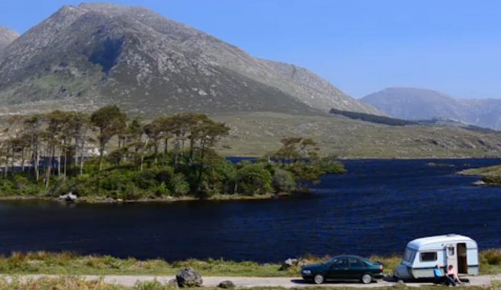 You too can drink in these fabulous views on your caravan holidays in Ireland