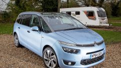 Our review reveals what tow car potential the Citroën Grand C4 Picasso has – and we were very impressed