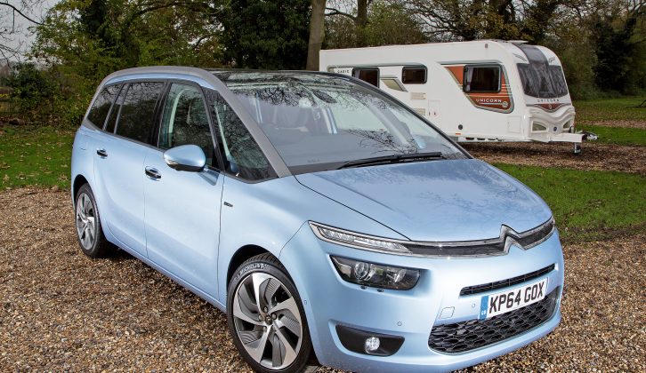 Our review reveals what tow car potential the Citroën Grand C4 Picasso has – and we were very impressed