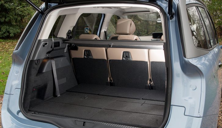 As a five-seater, the Citroën Grand C4 Picasso has a healthy 632-litre boot