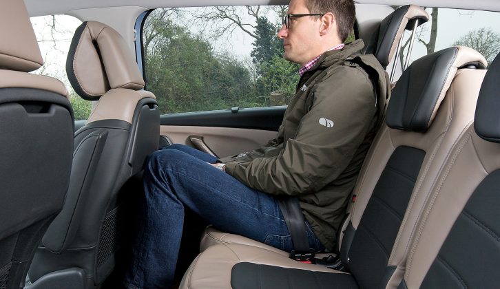 The middle row has three individual seats that have good head and legroom – find out more in our Citroën Grand C4 Picasso review