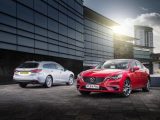 The facelifted Mazda 6 range is available in saloon and estate guise, and starts from £19,975 OTR