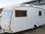 After a while searching for vintage caravans for sale, Gertie popped up – she'd been cared for but needed some TLC