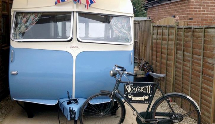 New life has been breathed into this lovely vintage van, ready for shows and caravan holidays alike