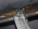 Ensure that this screw on each steady is securely fixed in place