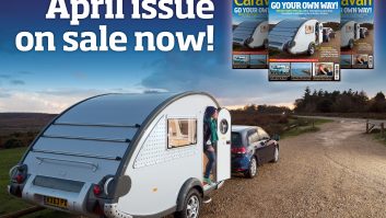 April is our Practical Caravan niche vans special issue and we travel in a T@B, test a Hymer, Wingamm and Twagon, and seek out the sun with caravan holidays in Italy and California – enjoy the April issue, it's on sale now!