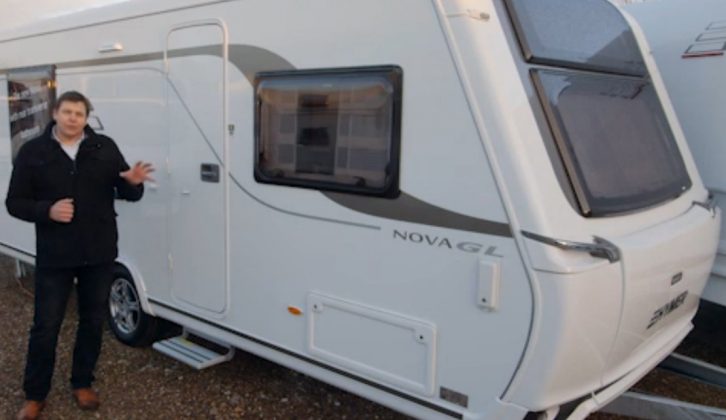 Get inside the new 2015 Hymer Nova GL 590 in our TV show on The Caravan Channel