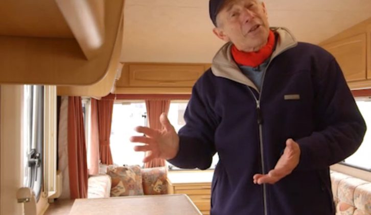 John Wickersham looks round a 17-year old Swift, to see what it offers caravanners in 2015
