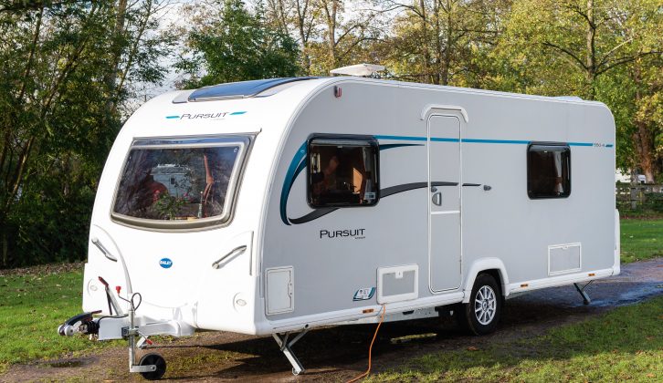 Bailey Pursuit 550-4 review and full live-in test by the experts at Practical Caravan magazine