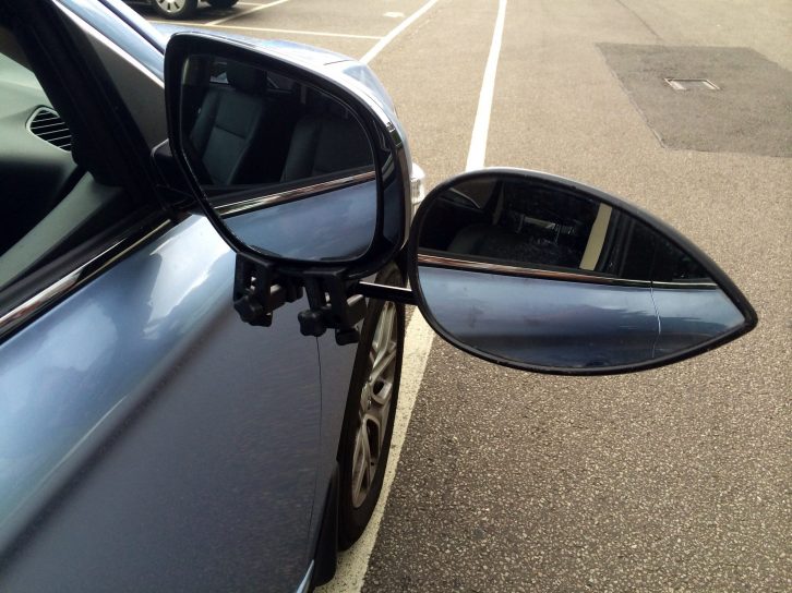 A good pair of towing mirrors is essential for your caravan holidays, but check you can fit them securely