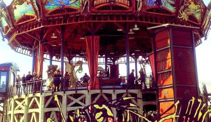 Les Machines de L’île has a three-story carousel of sea creatures, real and imaginary – it is great fun for a family day out