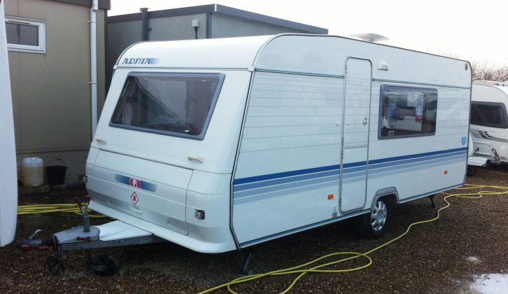 This 2007 Adria Altea 502 DK, priced at a palatable £5990, appealed – and there are many such bargain used caravans for sale