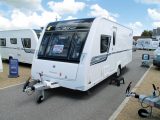 Sold as a four-berth, in reality, the Compass Rallye 554 is probably a luxury caravan for touring couples