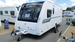 Sold as a four-berth, in reality, the Compass Rallye 554 is probably a luxury caravan for touring couples