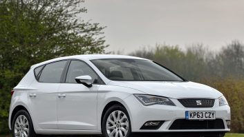 According to our colleagues at What Car?, the Seat Leon 1.6 TDI 110 SE Ecomotive tops their efficiency tables