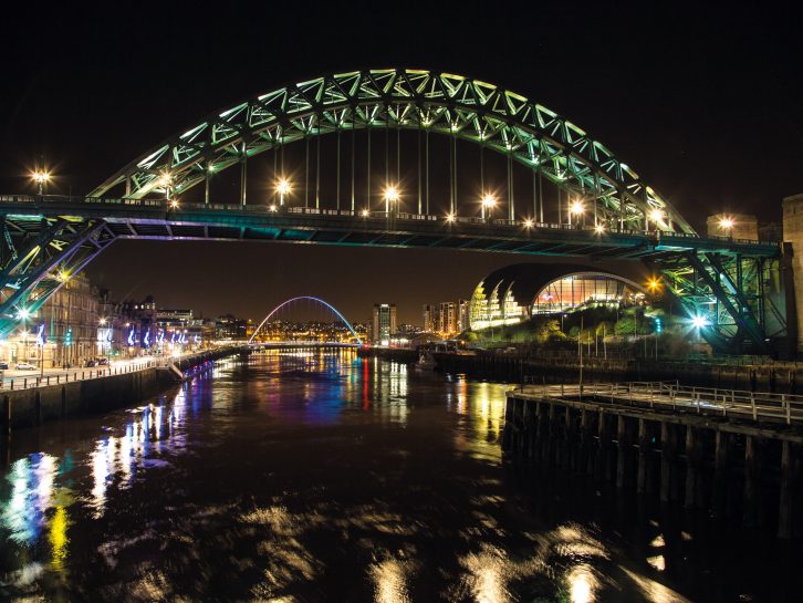 Don't miss the awe-inspiring Swing Bridge over the River Tyne on your caravan holidays in Newcastle and Gateshead