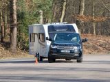 Are Land Rovers the perfect car for towing caravans? We put the new SDV8 through its paces on the test track in the May issue of Practical Caravan