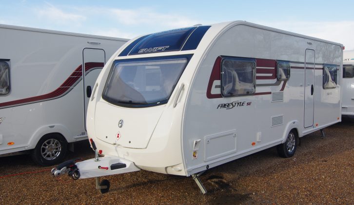 Practical Caravan's May 2015 issue takes a first look at the new Swift Freestyle SE S 6 TD, Lowdhams' Sprite-based dealer special for large families