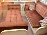 The sofas in this 1975 Carlight Casetta transform into a comfortable double bed