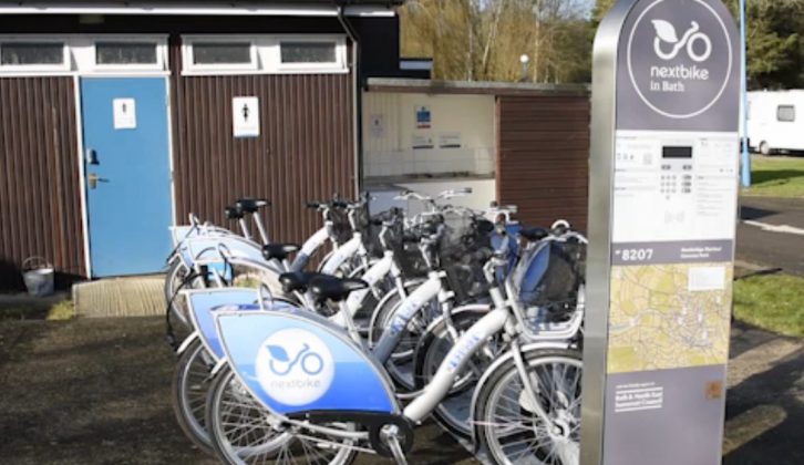 There's even a bike hire facility at Bath Marina and Caravan Park, perfect for exploring town and country