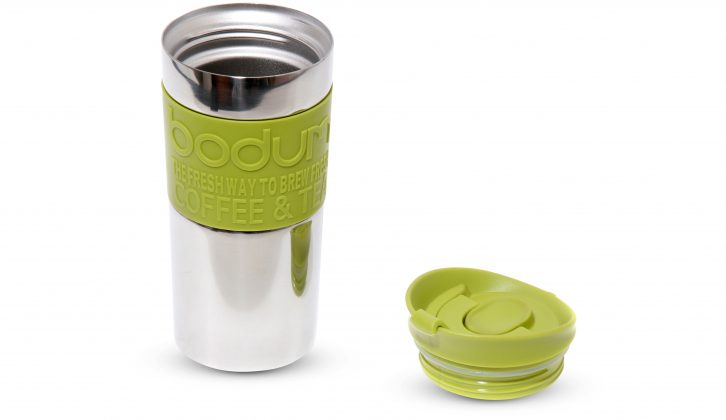 The best travel mug we tested in Practical Caravan was the Bodum Travel Mug – read our review to find out why our experts fell in love with it!