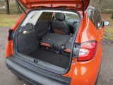 The maximum boot capacity in the Captur is 1235 litres, with a load length of 143cm