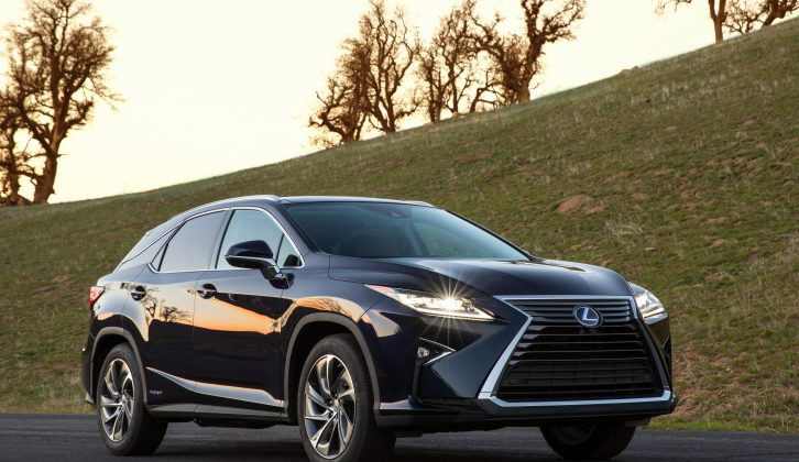 All new Lexus RXs boast four-wheel drive and the range is coming to the UK later this year