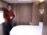 Practical Caravan's Test Editor Mike Le Caplain is impressed by the Conqueror 645's island bed – tune in to find out more