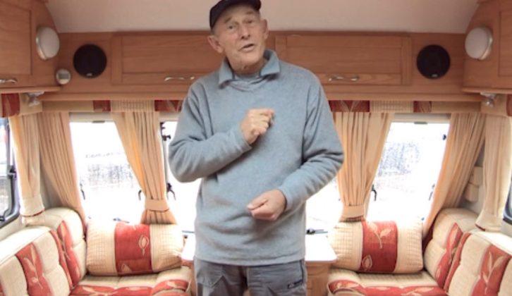 John Wickersham shows us round this decade-old van – how does it differ from brand new caravans?