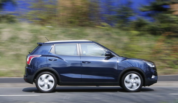 The Tivoli's lines are sharper than some of its B-segment rivals, but that's no bad thing