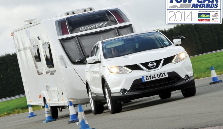 The Nissan Qashqai was our top tow car in 2014 and is back to defend its crown