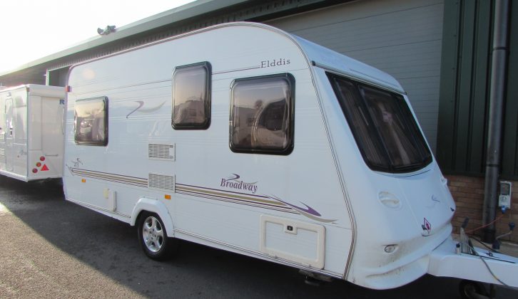 With a new van on order, it was time to bid farewell to the trusty 2002 Elddis Broadway