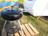 Putting that external barbecue point to the test on tour – the Sprite Major 6 is a hit!