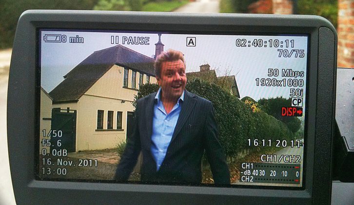 You might know Martin Roberts from Homes under the Hammer on TV, but off-screen, he's a big caravanning fan