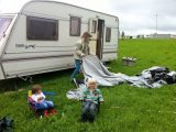 The Roberts family loves campsites with plenty of space to play and excellent facilities