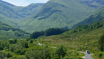 It's best to take caravan holidays in The Scottish Highlands from late spring to early autumn, because in the winter some of the roads may be closed