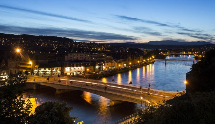 As well as wild mountains, lochs and glens, The Scottish Highlands offers lively Inverness, on the banks of the River Ness