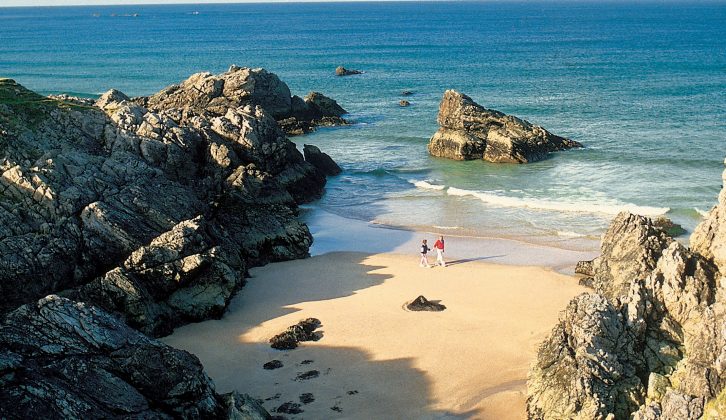 The Highlands offers beautiful sandy beaches, such as this one at Sango Bay, Durness, Sutherland on the north coast