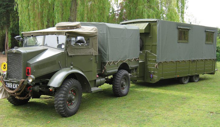 Find out why Paul Hemmings built a replica of Montgomery's caravan – and take a look inside!