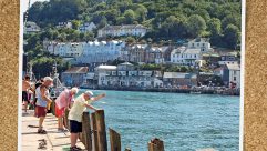 Crab catching is popular in Looe – perhaps have a go next time you visit Cornwall?
