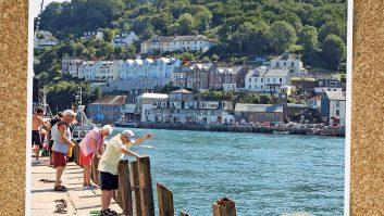 Crab catching is popular in Looe – perhaps have a go next time you visit Cornwall?