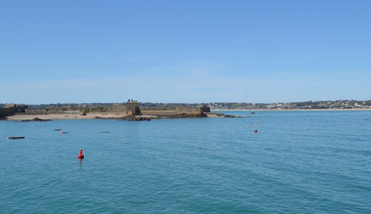 St Elizabeth Castle and St Helier Harbour were a welcome sight as we finally arrived on Jersey