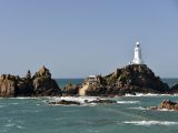 Visit Corbiere Lighthouse by walking across the causeway at low tide