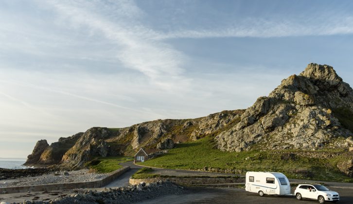 Drive north to St Ouen along the west coast of Jersey and you'll be able to relax and appreciate the straight road, five-mile sandy beach and free car parks on the way to one of the campsites in Jersey