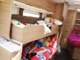 At 1.89m x 0.70m, each bunk is an excellent size and can be cordoned off by a curtain. The two lockers above offer more clothing storage
