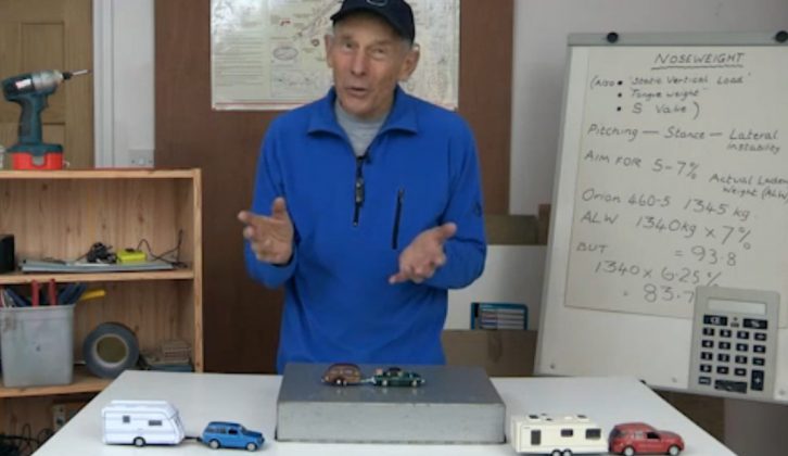 John Wickersham explains why getting your noseweight right is crucial for safe caravanning